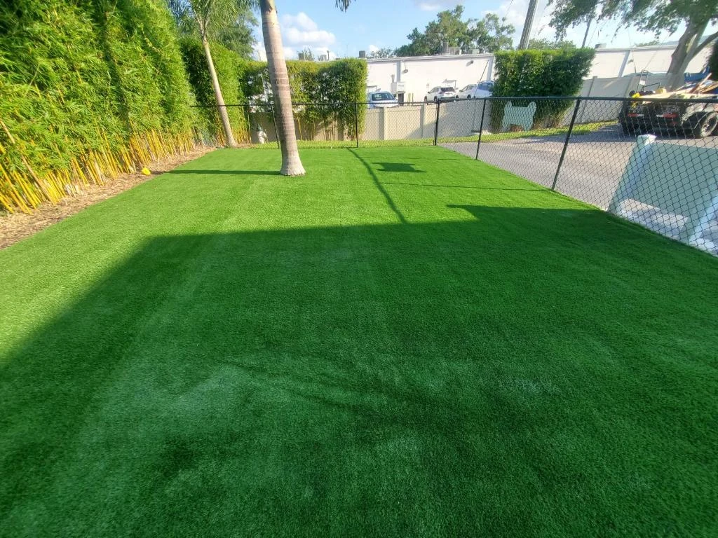 Commercial Artificial Turf Installation